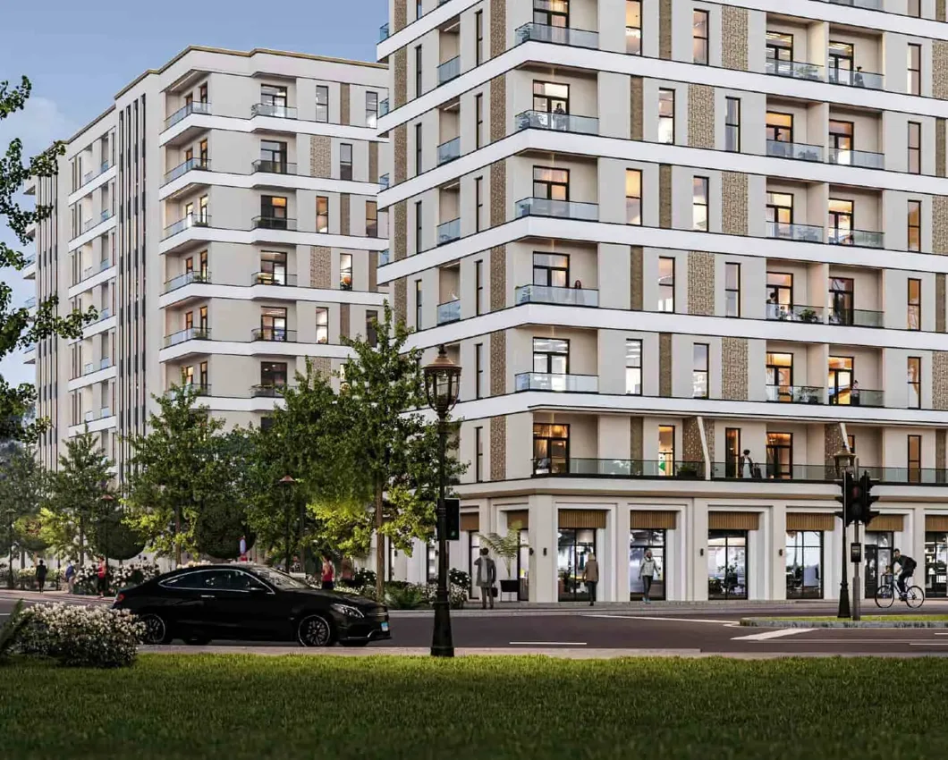 Garden Residences — residential visualization