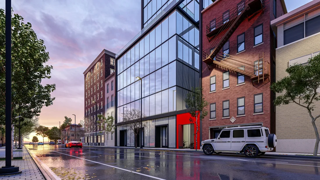 Jonathan — Urban Infill — exterior visualization