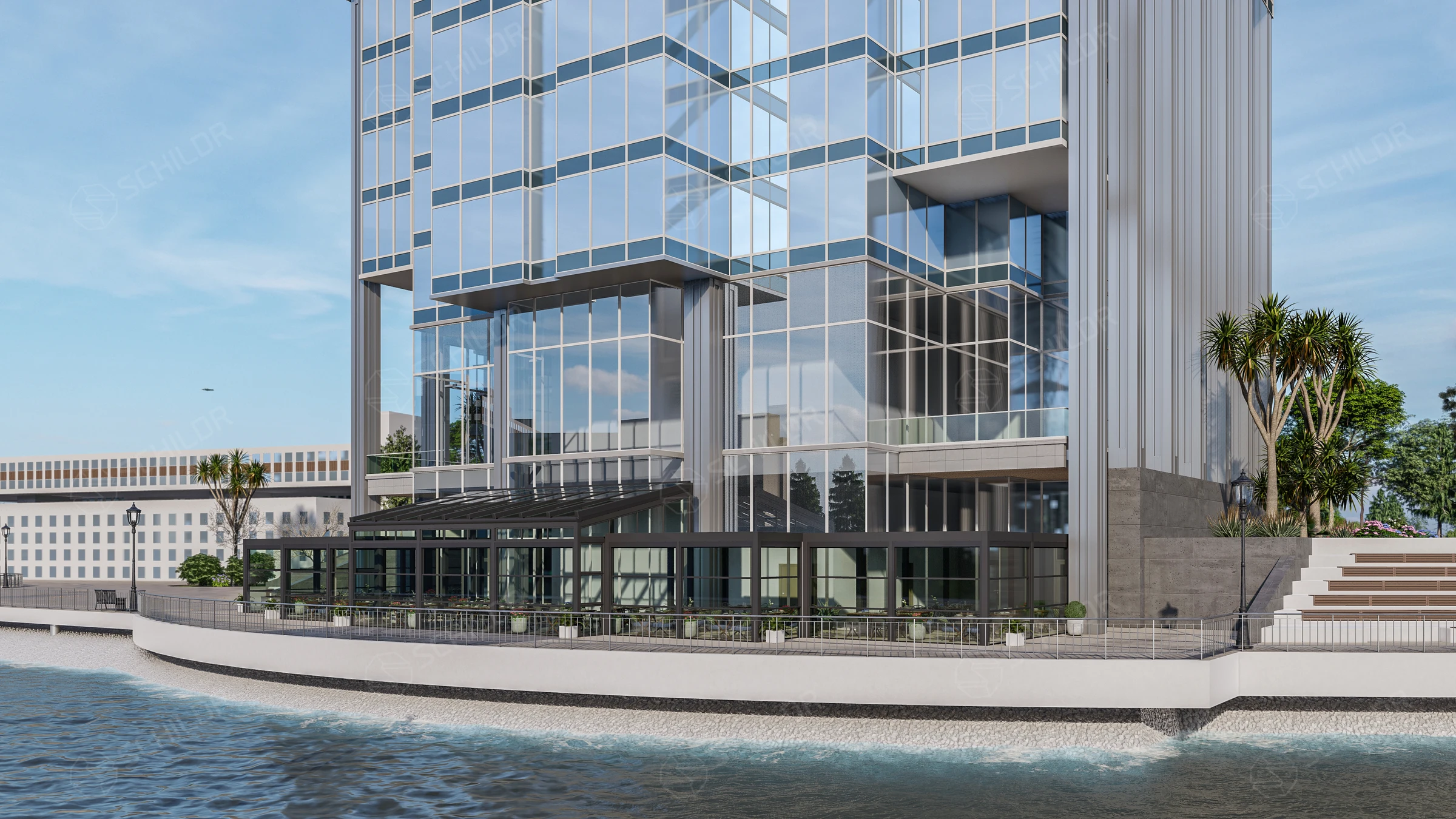 Seaside Hotel Building — view 1