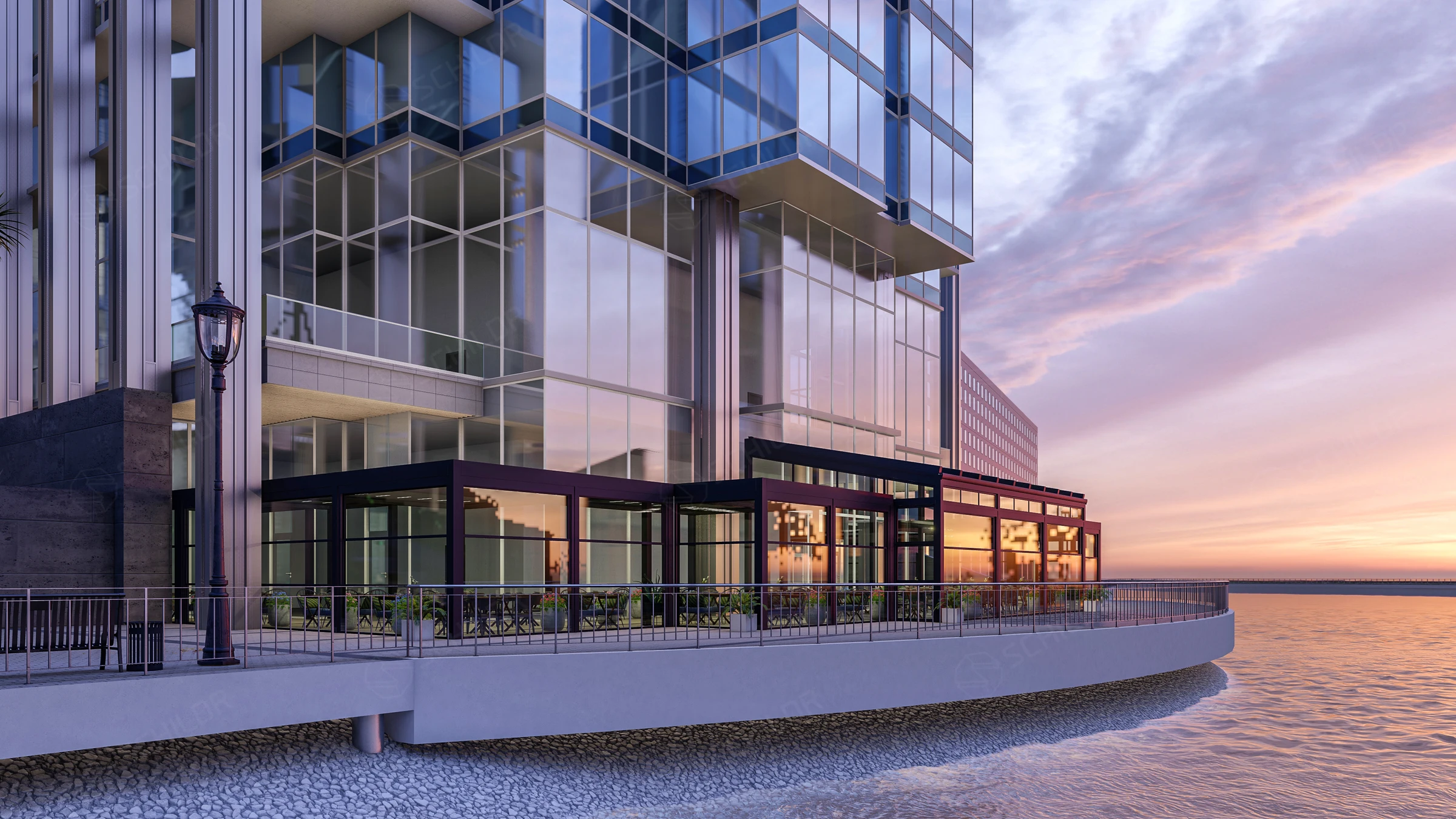 Seaside Hotel Building — view 3